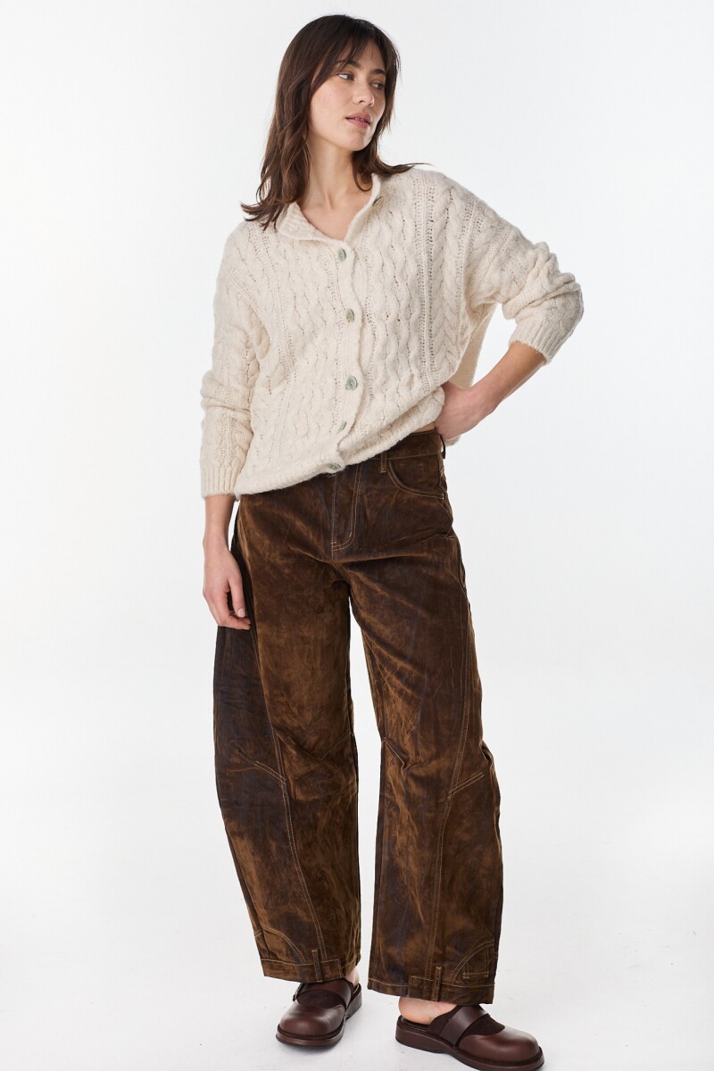 Cardigan Ixia Crudo