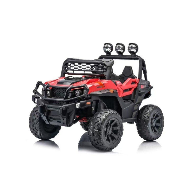 Bebesit Jeep Doble a batería 12V - Rojo Bebesit Jeep Doble a batería 12V - Rojo