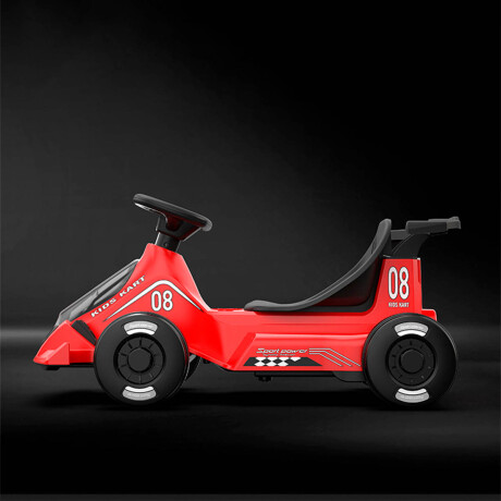 Auto A Batería Go Kart Karting Con Luces y Sonidos Rojo
