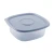 Recipiente Cuadrado 1L Varios Colores CELESTE