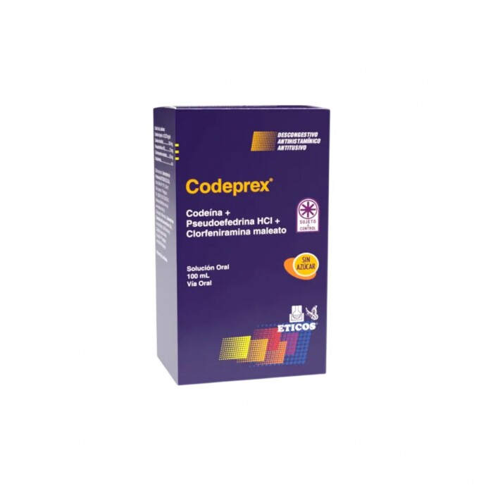 CODEPREX SOL. ORAL JBE x 100mL única