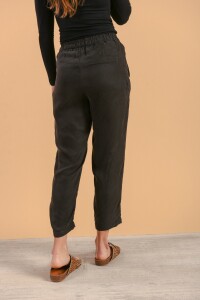 Pantalon Cupro Negro