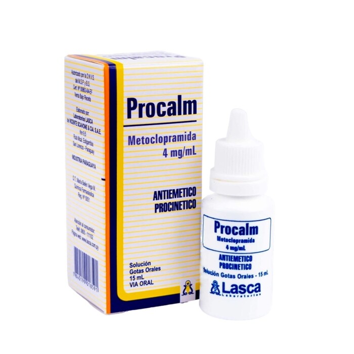 PROCALM GOTAS CJ X 15 ML. única