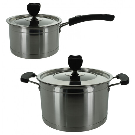 OLLA SET X6PCS AC INOX C/TAPA 23683 OLLA SET X6PCS AC INOX C/TAPA 23683