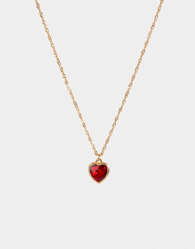 Cadena Corta con Dije Corazón Cadena Corta Con Dije Corazón - Dorado
