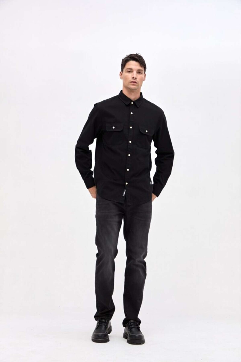 Sobrecamisa Lukas - Black 