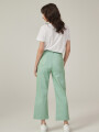 Pantalon Jet Verde Grisaceo