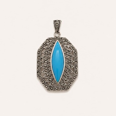 Dije Turquesa - Plata 925 Dije Turquesa - Plata 925