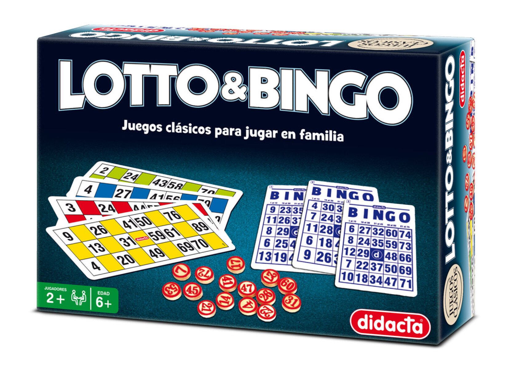 Juego Clásico Lotería Bingo Didacta - 001 