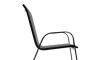 Silla de Textilina y Acero Gris