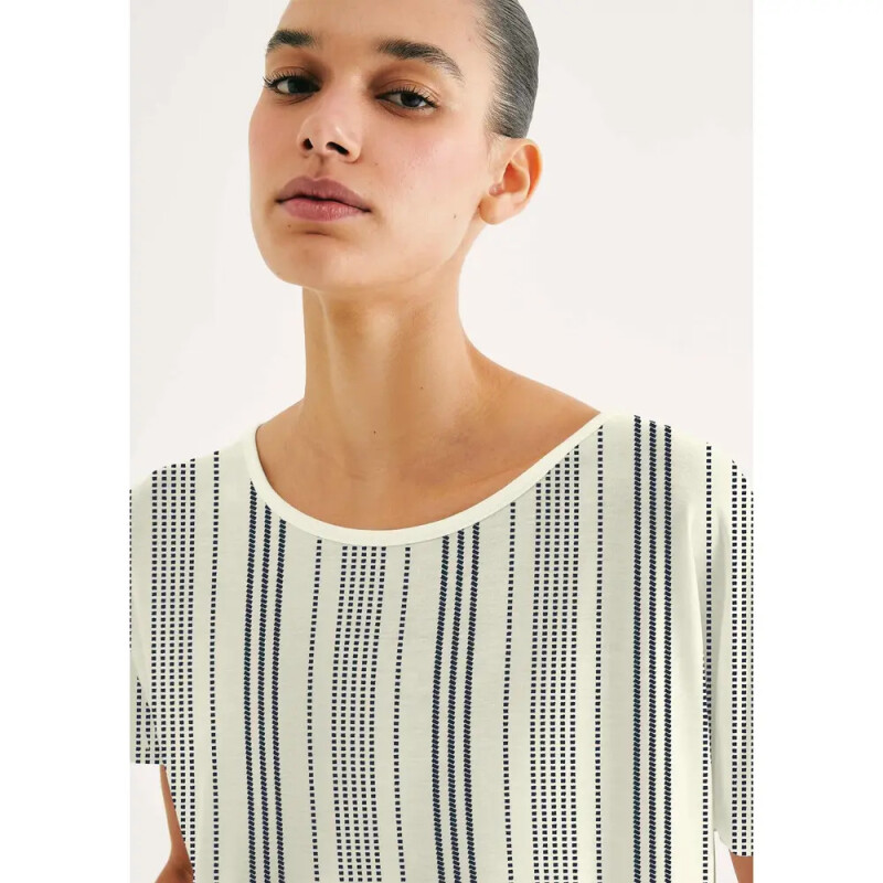 BLUSA MM FEM OFF WHITE