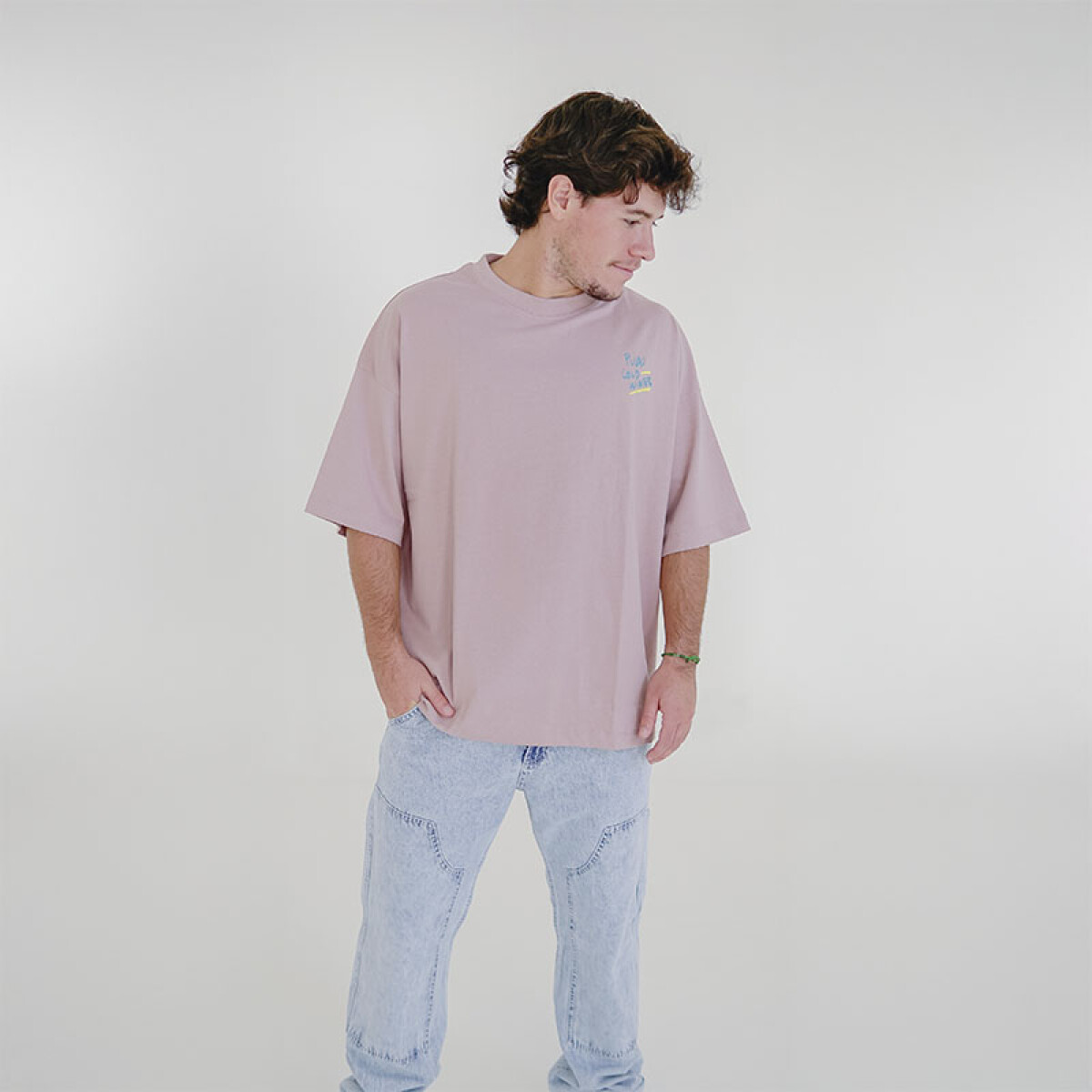 Remera Pulau Creamy - Rosa 