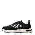 Championes de Hombre Umbro Refine Negro - Blanco