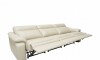 Sillón recliner 3 Cuerpos Rubi - 100% Cuero Arena