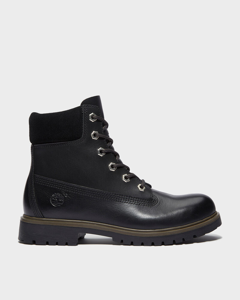 Botas Timberland Premium 6 Inch Waterproof Mujer Black Full Grain