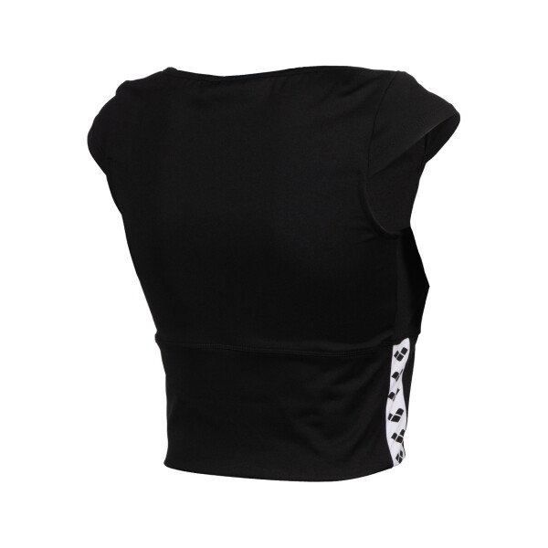 Remera Top Deportivo Para Mujer Arena Women's Icons Bra Top Solid Negro