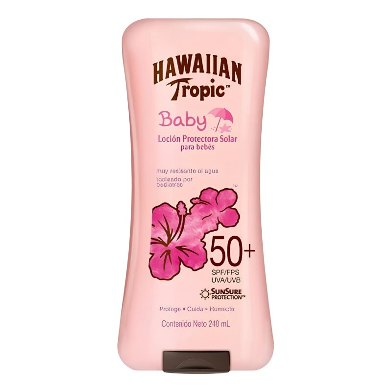 Protector solar loción para bebés Hawaiian Tropic Baby FPS 50 240ml Protector solar loción para bebés Hawaiian Tropic Baby FPS 50 240ml
