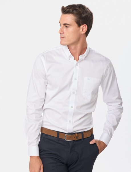 CAMISA LISA SPORT Blanco