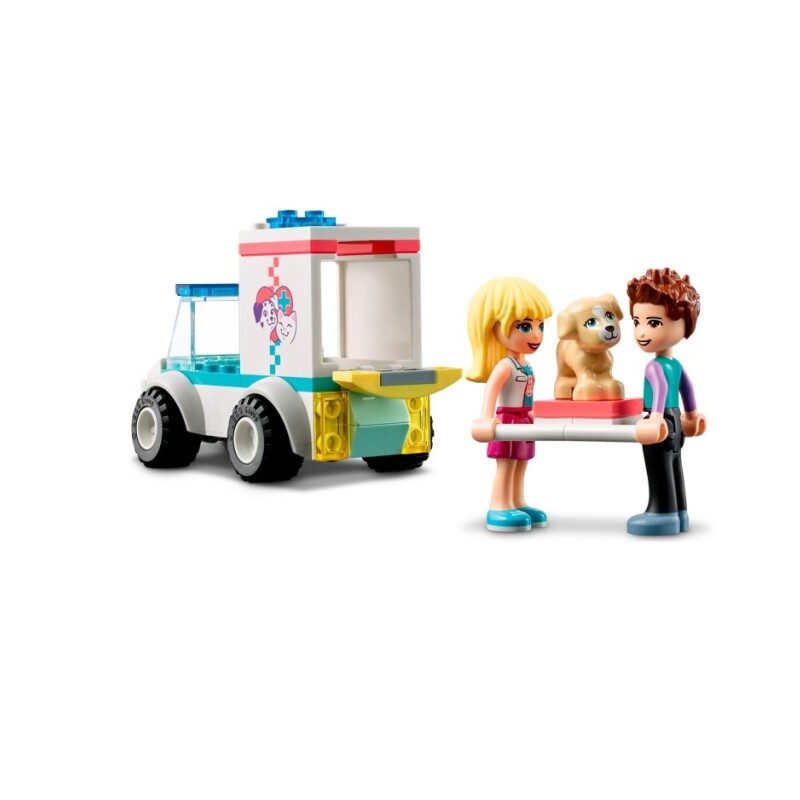 LEGO Ambulancia de la Clínica de Mascotas 54 Piezas 4+ LEGO AMBULANCIA DE LA CLÍNICA DE MASCOTAS 54PCS 4+