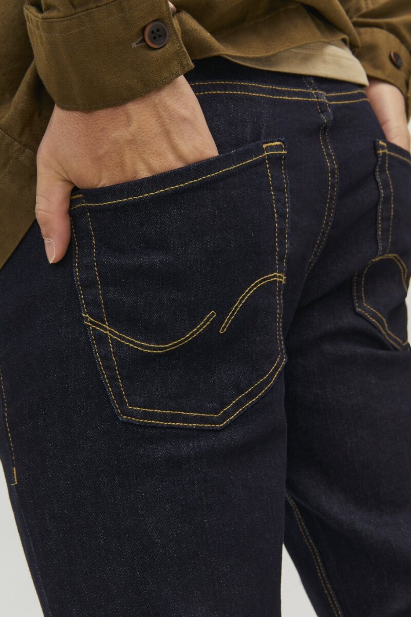 JEANS SLIM GLENN Blue Denim