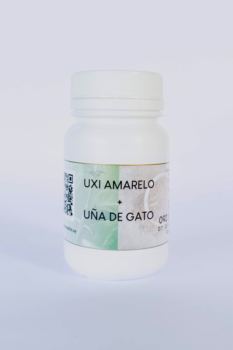 Uxi Amarillo + Uña de Gato · 30 caps Uxi Amarillo + Uña de Gato · 30 caps
