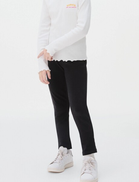 CALZA INFANTIL NEGRO
