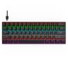Teclado mecánico H61K 60% negro con cable Teclado mecánico H61K 60% negro con cable