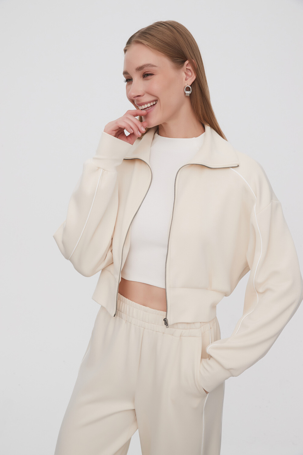 Campera Bedar Crudo / Natural