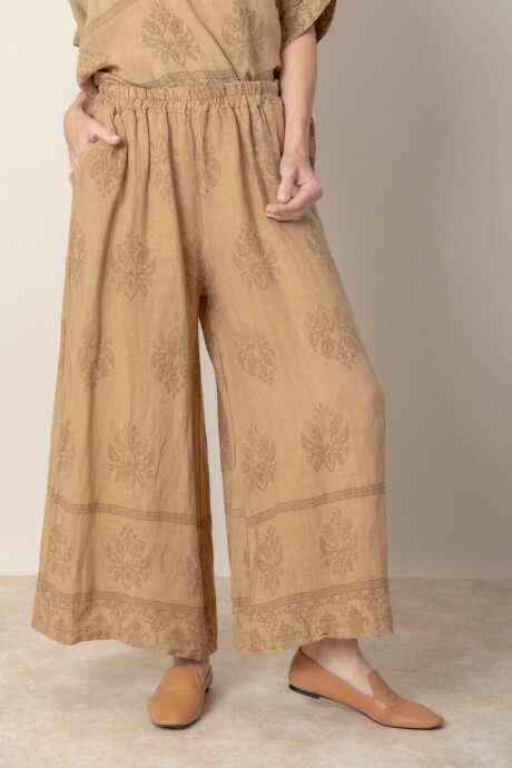 PANTALON SELENA Camel