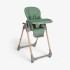 Silla de comer Olive deluxe KIKKABOO green