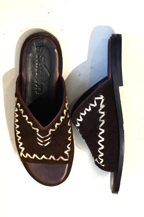 África Sandals Short Chocolate