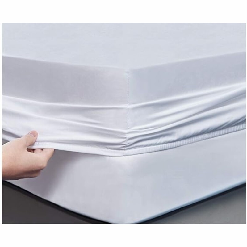 Sábana Ajustable 1 Plaza 100x200 Lisa 400 Hilos Sábana Ajustable 1 Plaza 100x200 Lisa 400 Hilos