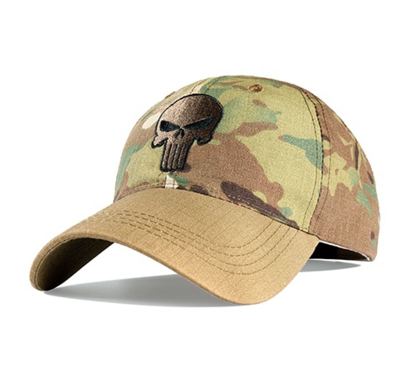 Gorro Punisher bordado - Multicam 