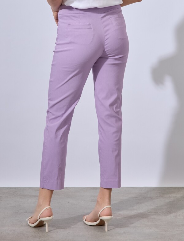 Pantalon Recto Modelador LAVANDA