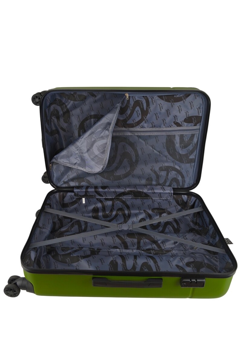 Valija grande ABS Verde