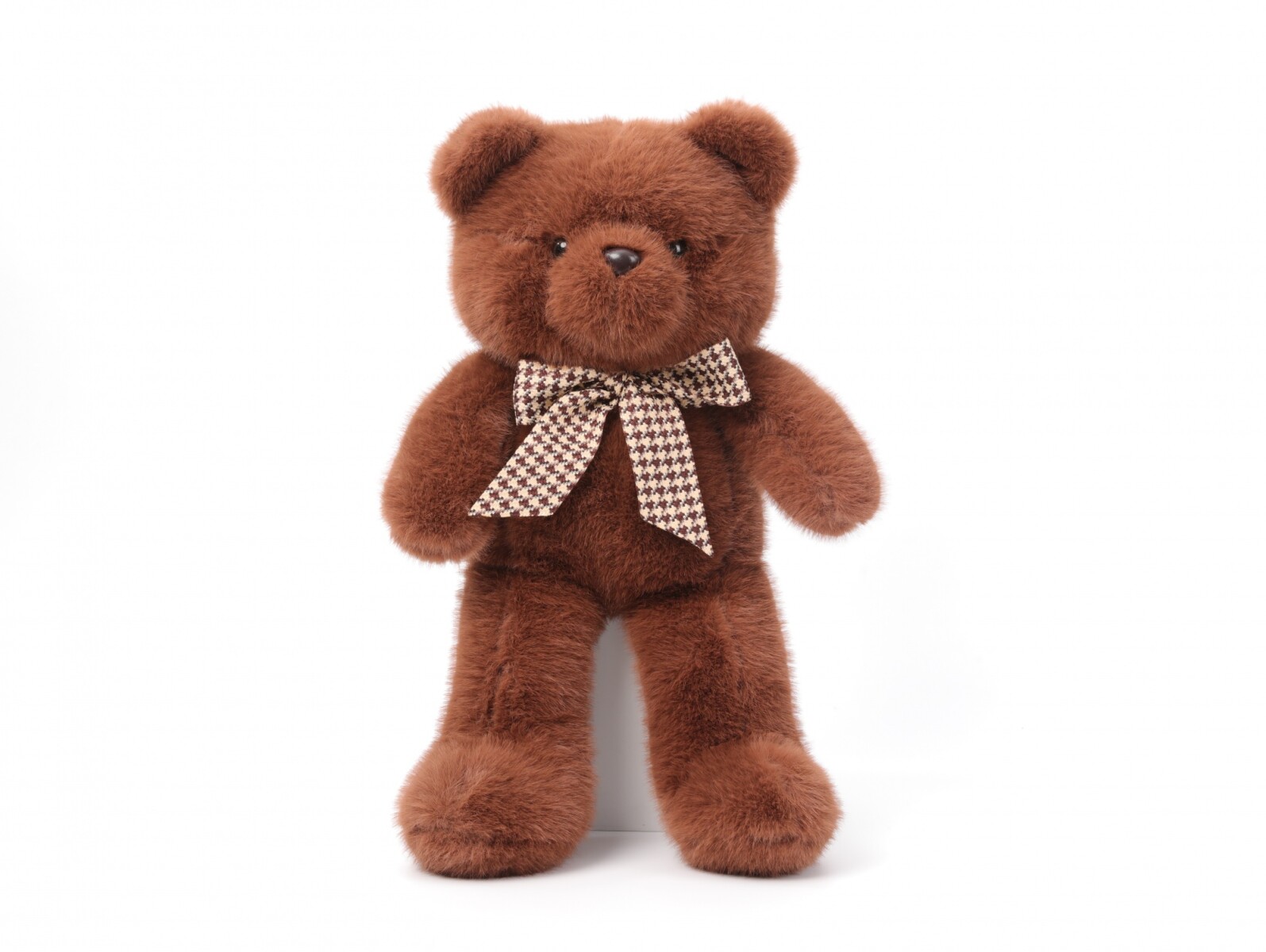 PELUCHE DE 50 CM (OSO PARDO CON LAZO) 