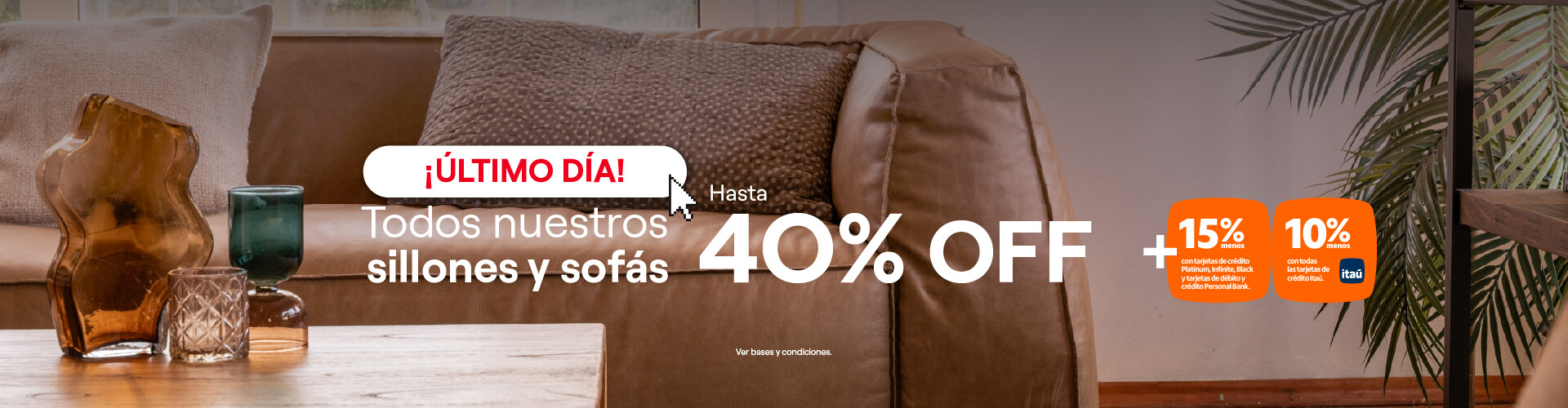 SOFAS 40% UD