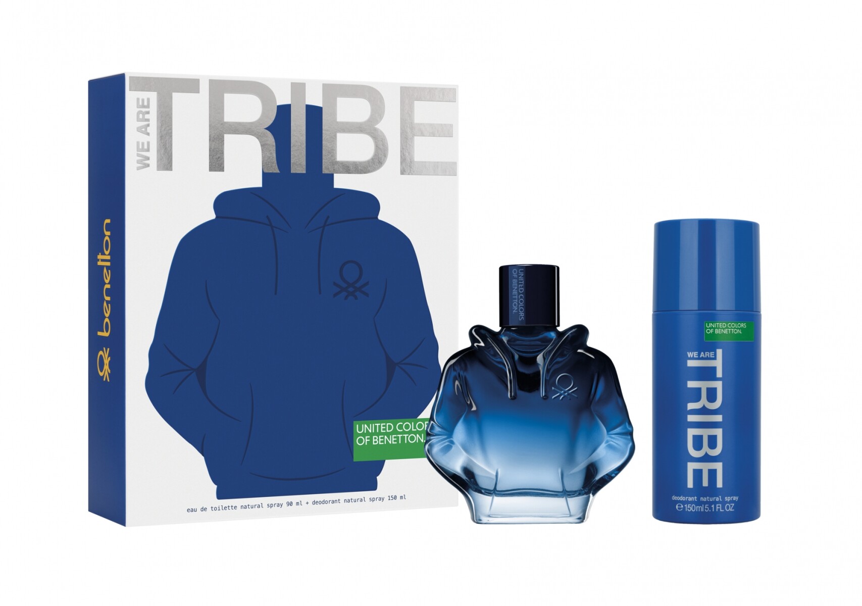 Pack Tribe EDT 90ml + Deo 150ml 