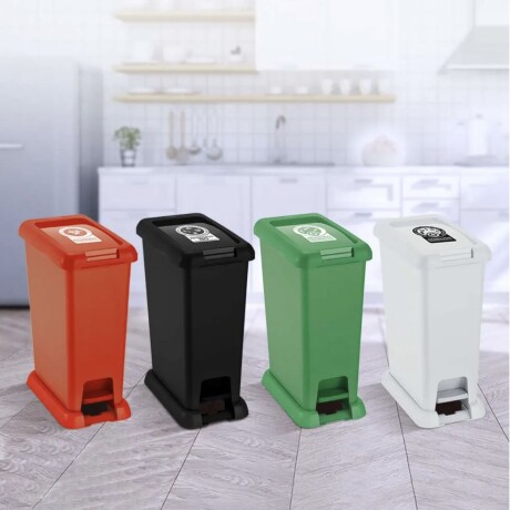 Papelera Basurero Con Pedal Rimax - 35 litros Negro