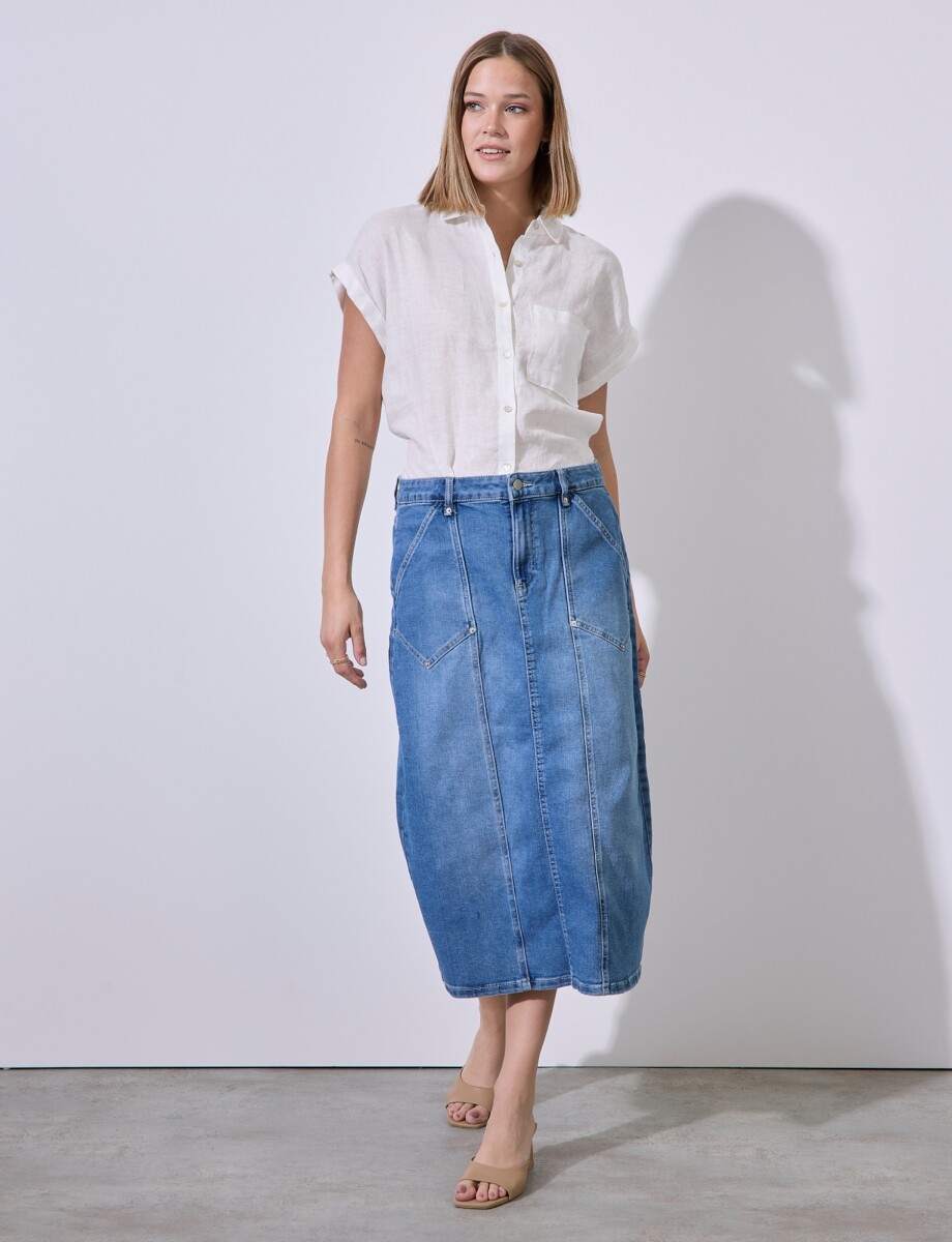 Falda Denim - Jean 