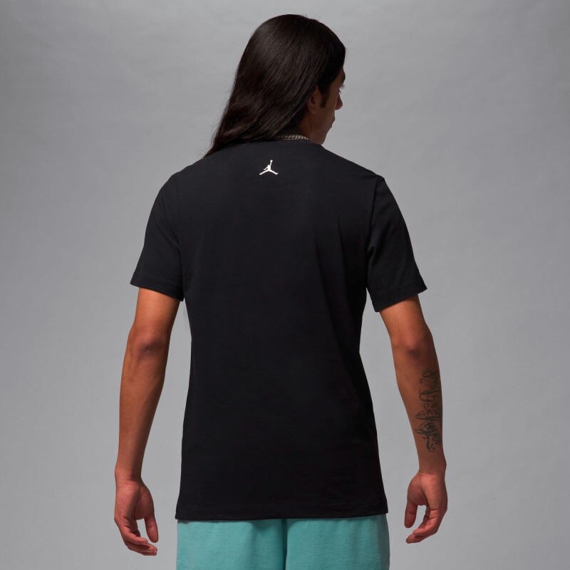 Remera Jordan Flight Essentials AJ1 de Hombre Negro