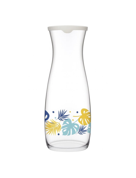 DECANTER 1180 ML VIDRIO DECO TAPA BLANCO PASABAHCE DECANTER 1180 ML VIDRIO DECO TAPA BLANCO PASABAHCE
