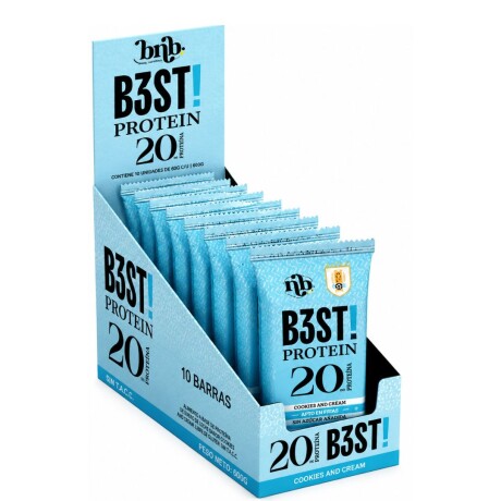 Barra Best Protein Caja X10 NB Cookies and cream