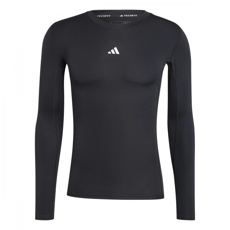 Remera Techfit Tee de Hombre Negro