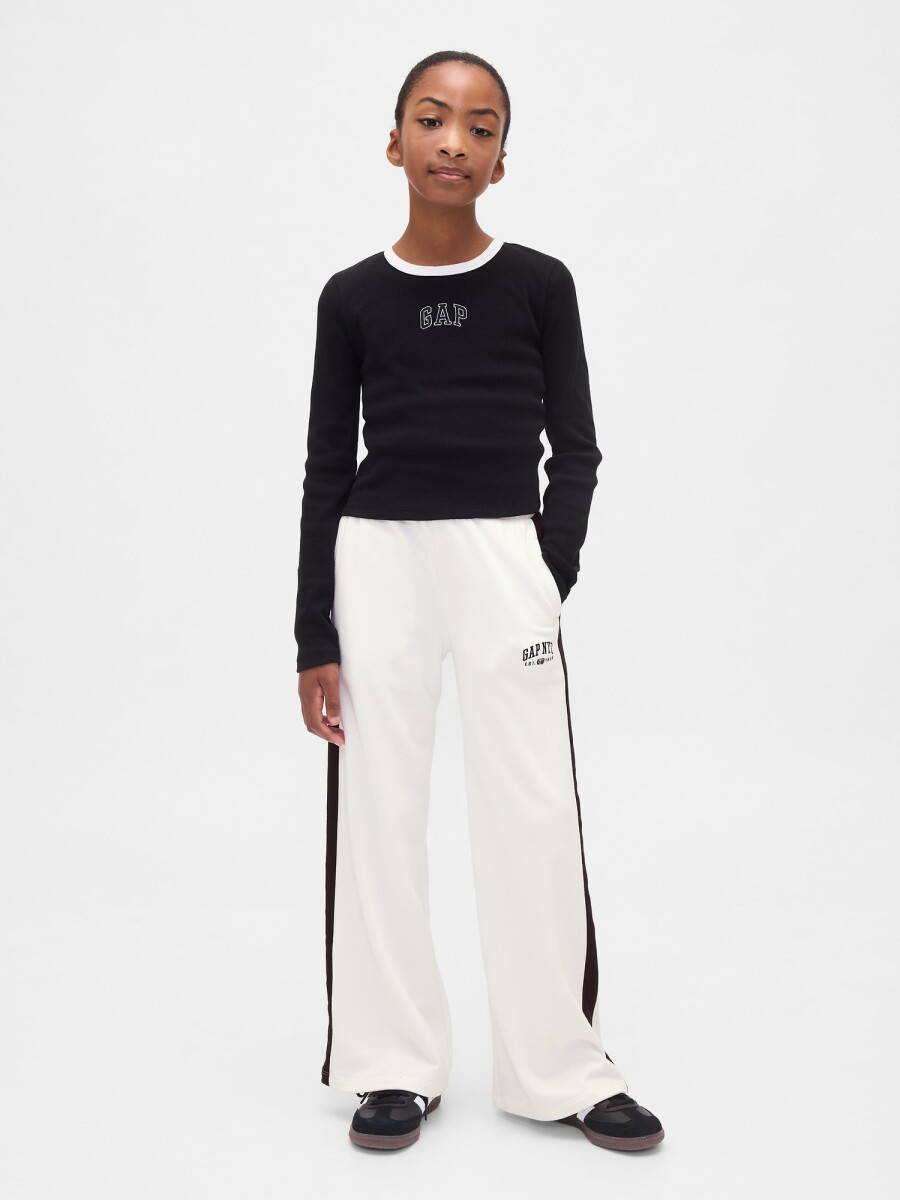 JPN FT BAGGY TRACK PANT - NEW OFF WHITE 