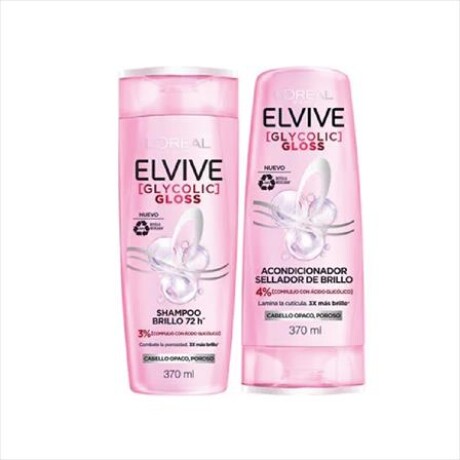 SHAMPOO - ACO PACK ELVIVE 370+200ML GLYCOLIC SHAMPOO - ACO PACK ELVIVE 370+200ML GLYCOLIC