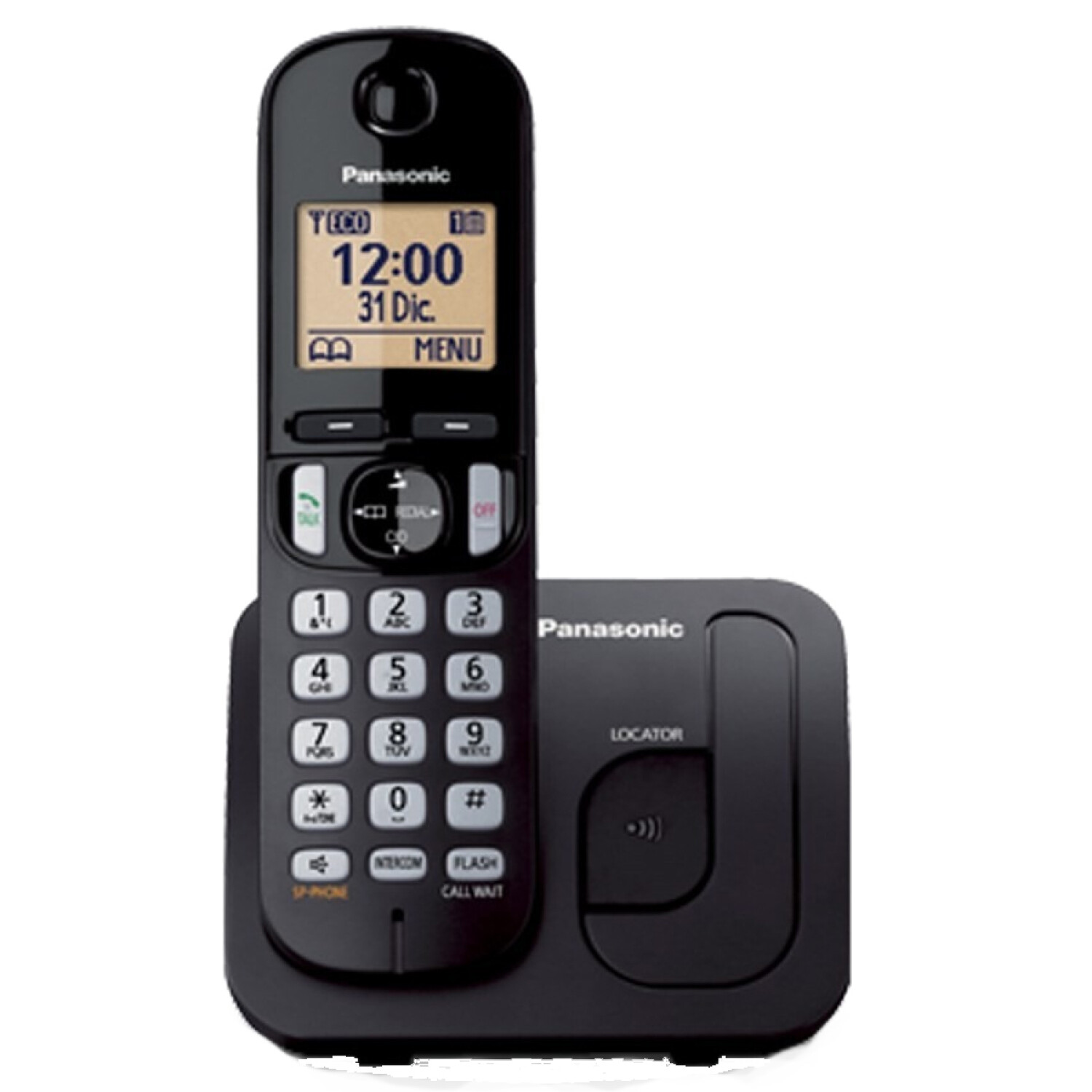 Telefono Inalambrico Digital Panasonic KX-TGC210 - 001 — Universo Binario