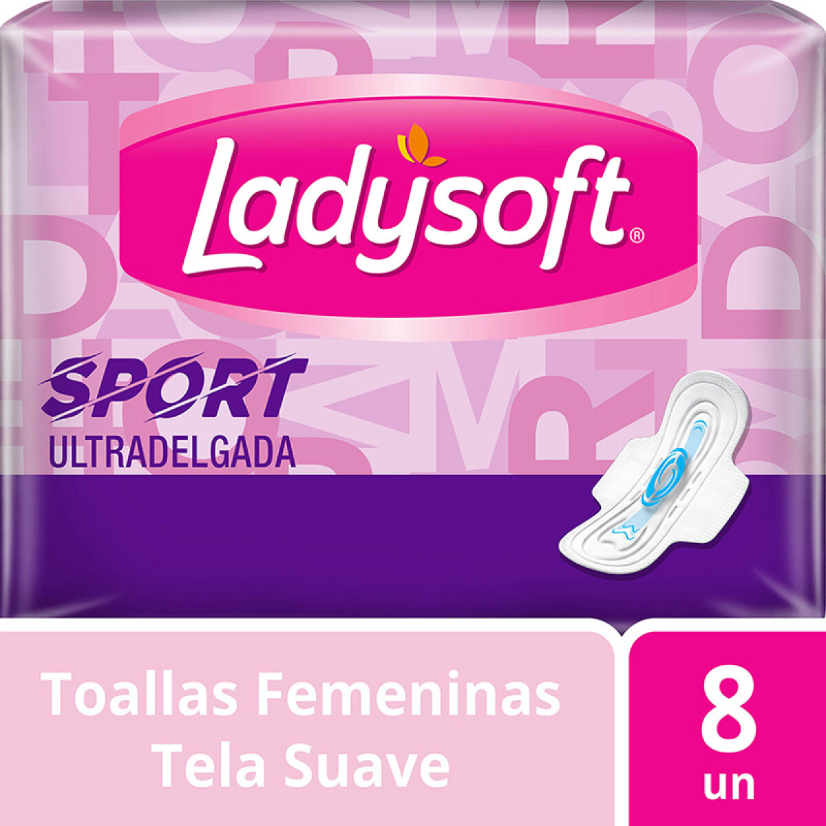 Ladysoft toalla - Sport ultradelgada x8 
