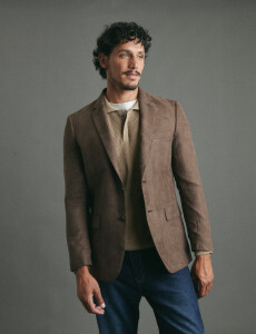 110600 SACO HARRINGTON LABEL Marron