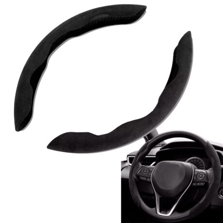 CUBRE VOLANTE - CUBRE VOLANTE NEGRO 2 MITADES - CUBRE VOLANTE - CUBRE VOLANTE NEGRO 2 MITADES -